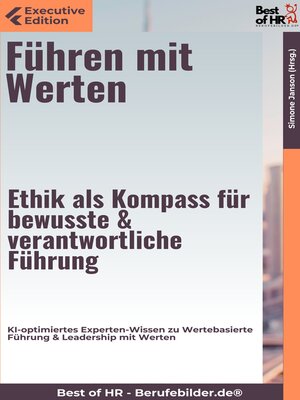 cover image of Führen mit Werten – Ethik als Kompass für bewusste & verantwortliche Führung
